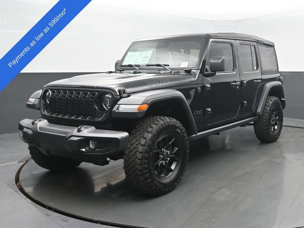 Used 2025 Jeep Wrangler Unlimited Sport AWD/4WD image 1