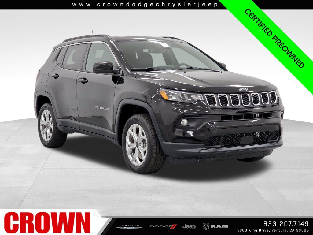 Certified 2025 Jeep Compass Latitude w/ Sun & Sound Group