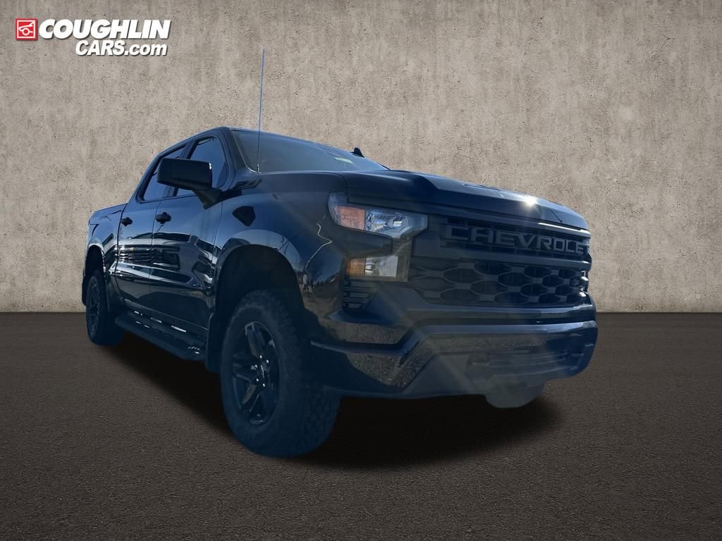 New 2026 Chevrolet Silverado 1500 Custom Trail Boss w/ Dark Appearance Package image 1