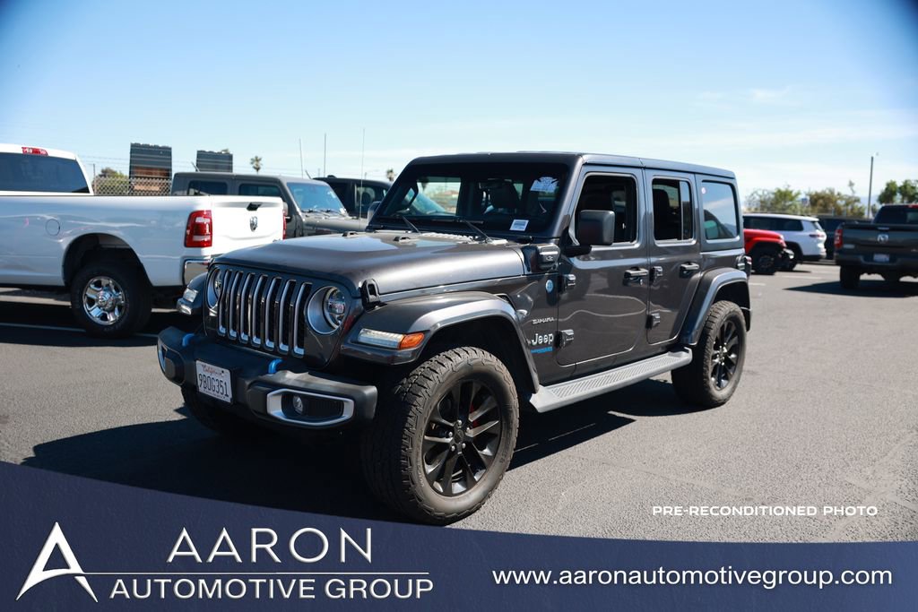 Used 2022 Jeep Wrangler Unlimited Sahara image 1