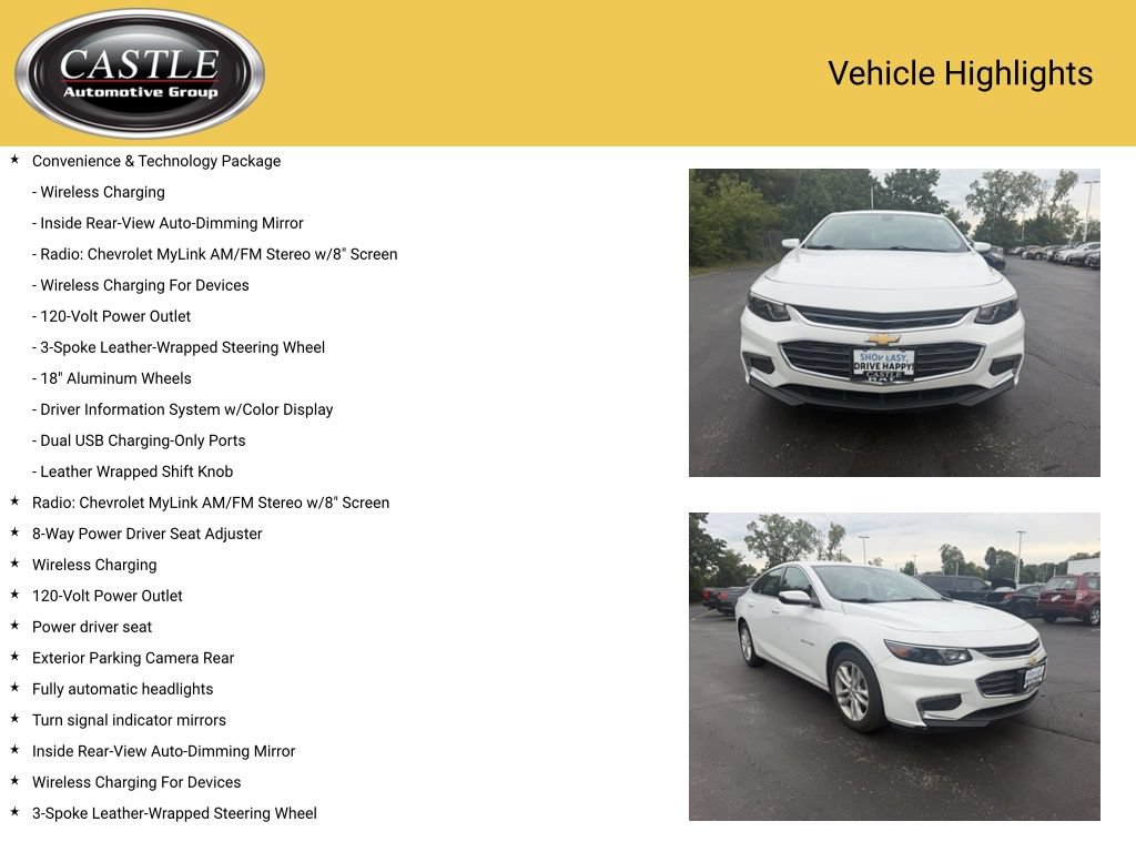 Used 2017 Chevrolet Malibu LT FWD image 4