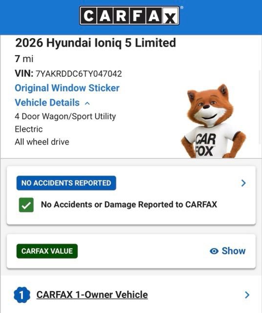 Used 2026 Hyundai Ioniq 5 Limited AWD/4WD image 5