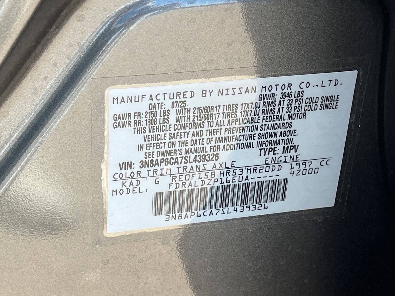 Used 2025 Nissan Kicks SV FWD image 30