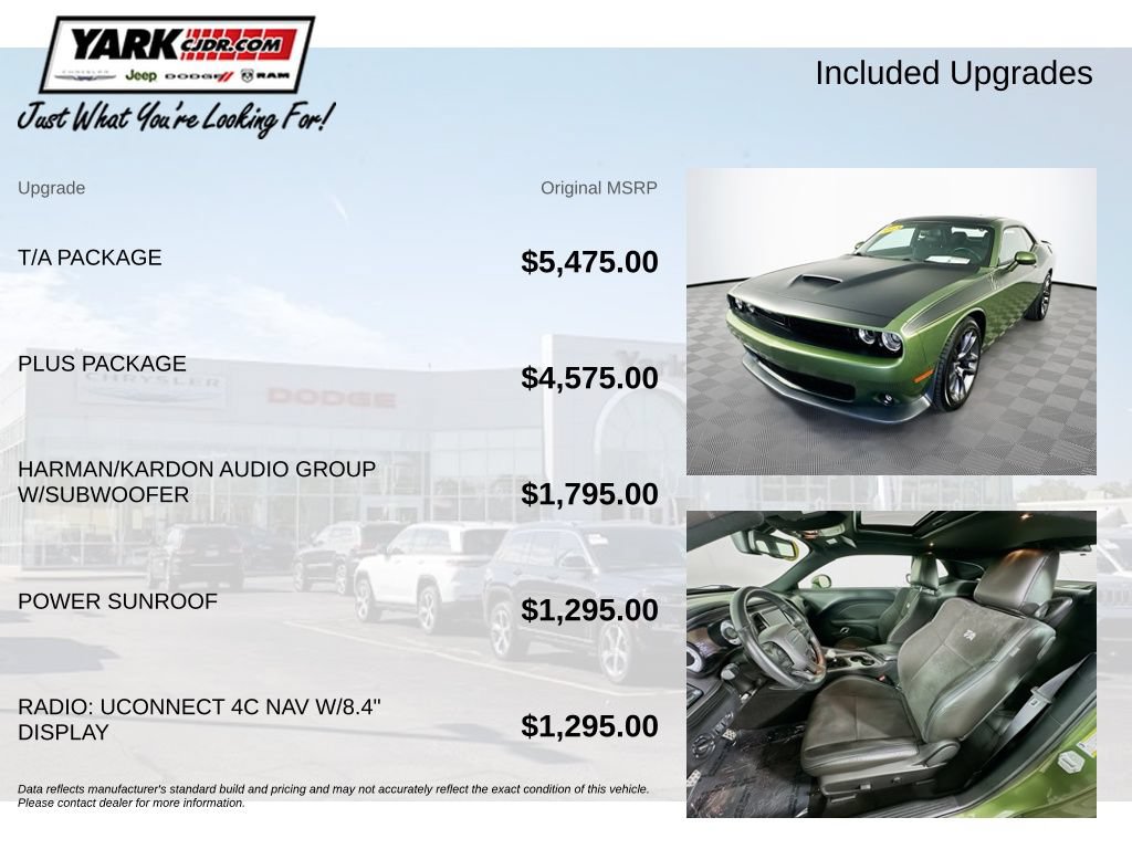 Certified 2023 Dodge Challenger R/T w/ T/A Package RWD image 5