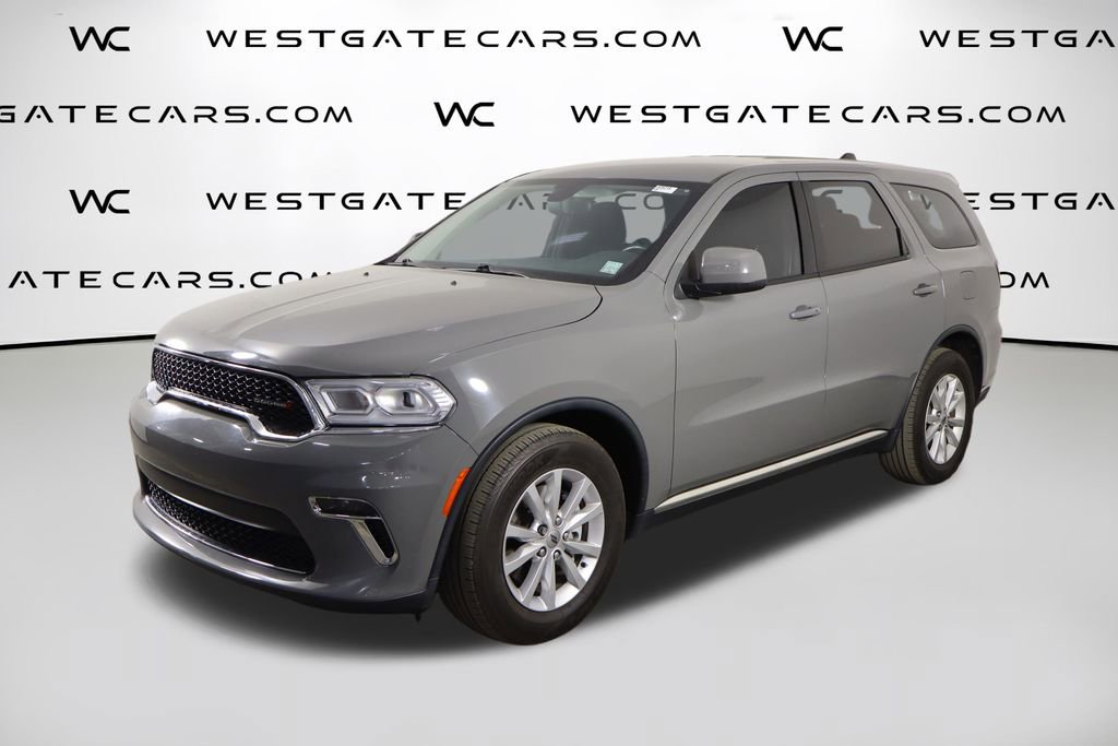 Used 2021 Dodge Durango SXT w/ 3rd Row Seating Group RWD image 1