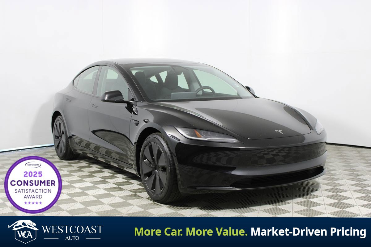 Used 2025 Tesla Model 3 Long Range AWD/4WD image 1