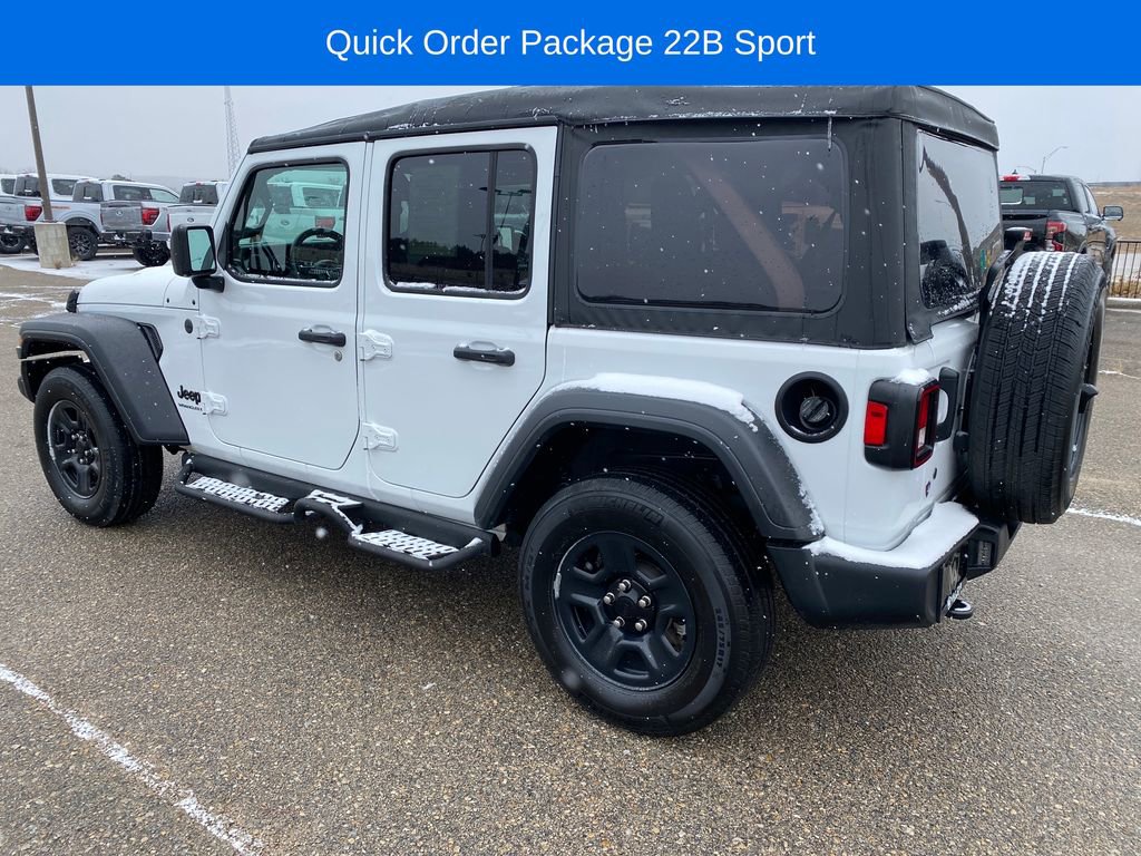 Used 2023 Jeep Wrangler Sport image 4