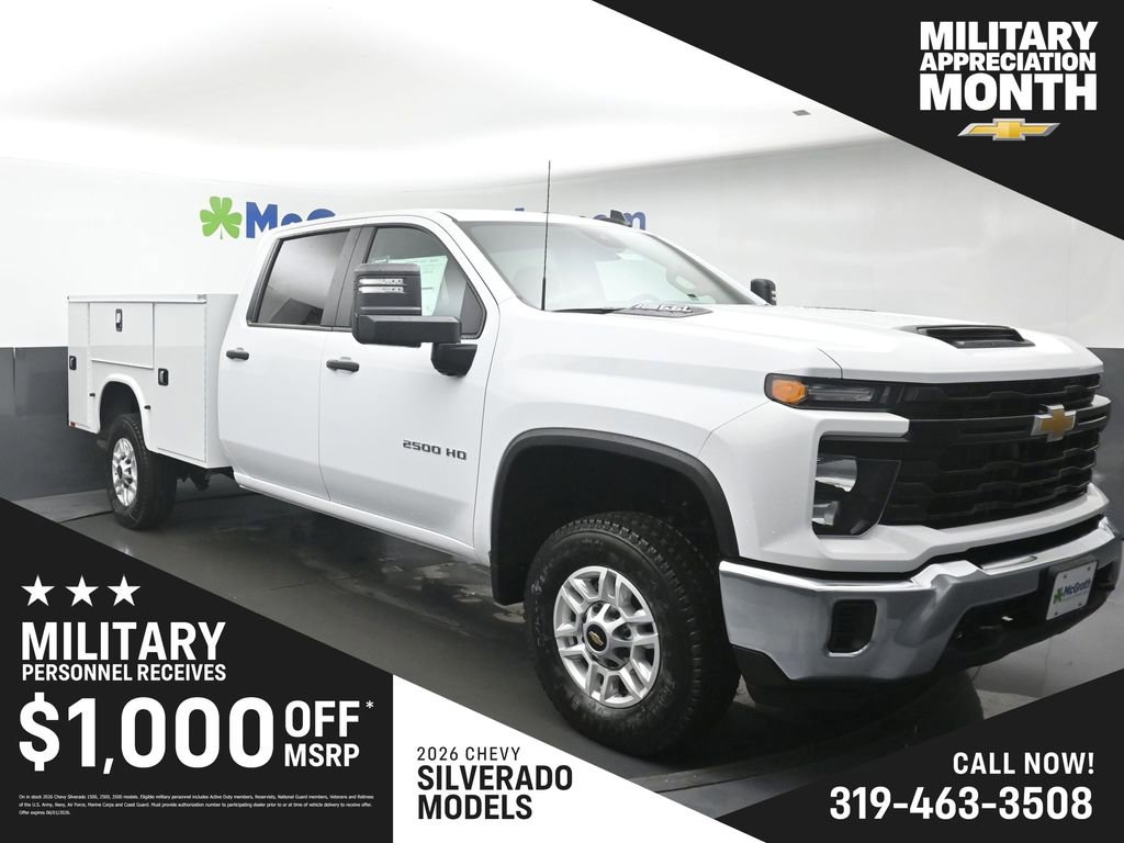 New 2026 Chevrolet Silverado 2500 W/T w/ WT Convenience Package