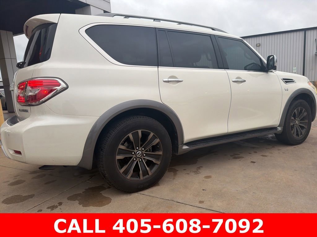 Used 2017 Nissan Armada Platinum w/ Captain Seat Package AWD/4WD image 3