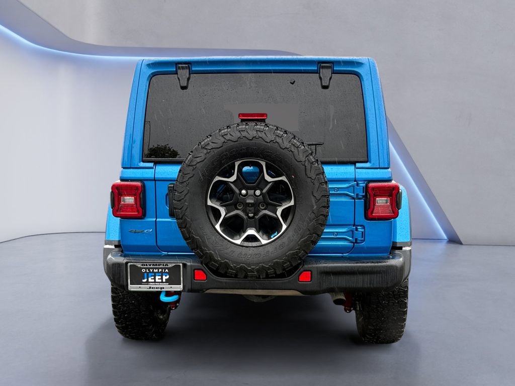 Used 2021 Jeep Wrangler Unlimited Rubicon 4xe w/ Steel Bumper Group image 5