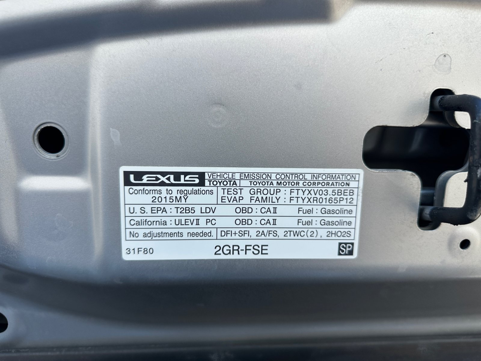 Used 2015 Lexus IS 350 w/ Navigation System Package RWD image 27