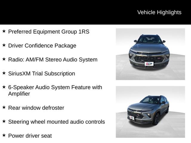 Used 2026 Chevrolet TrailBlazer RS w/ Driver Confidence Package image 12