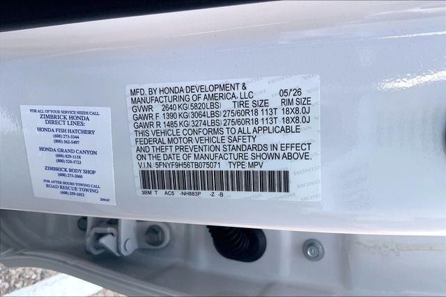 New 2026 Honda Passport TrailSport image 20