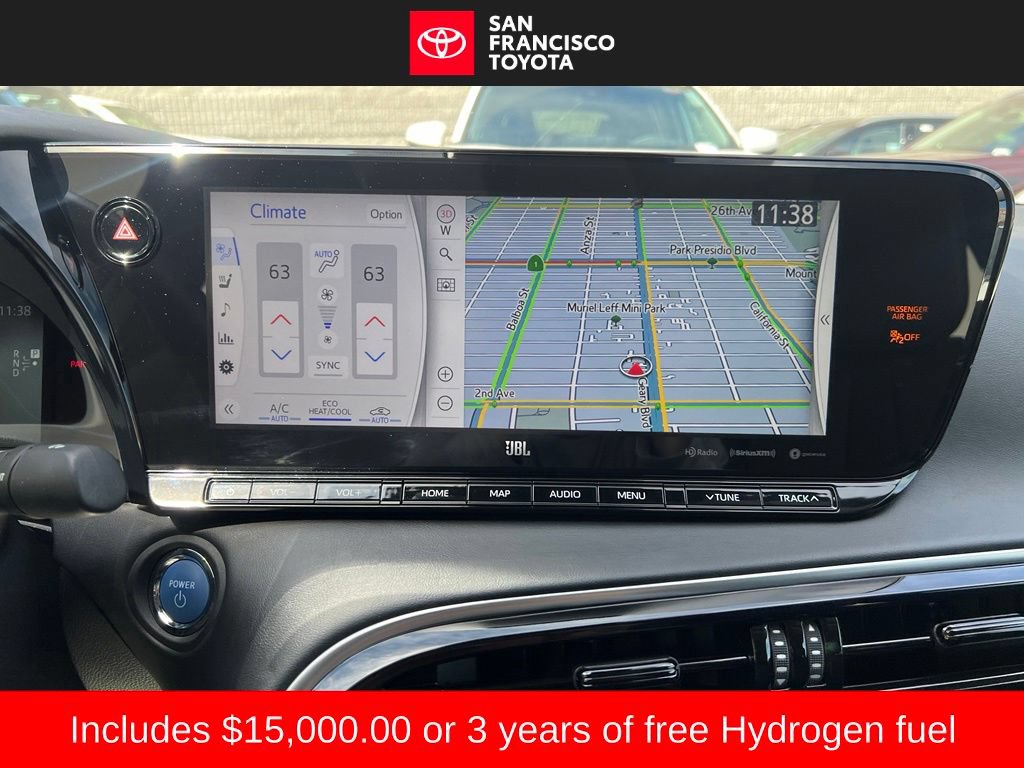 Certified 2022 Toyota Mirai w/ Advanced Technology Package RWD image 28
