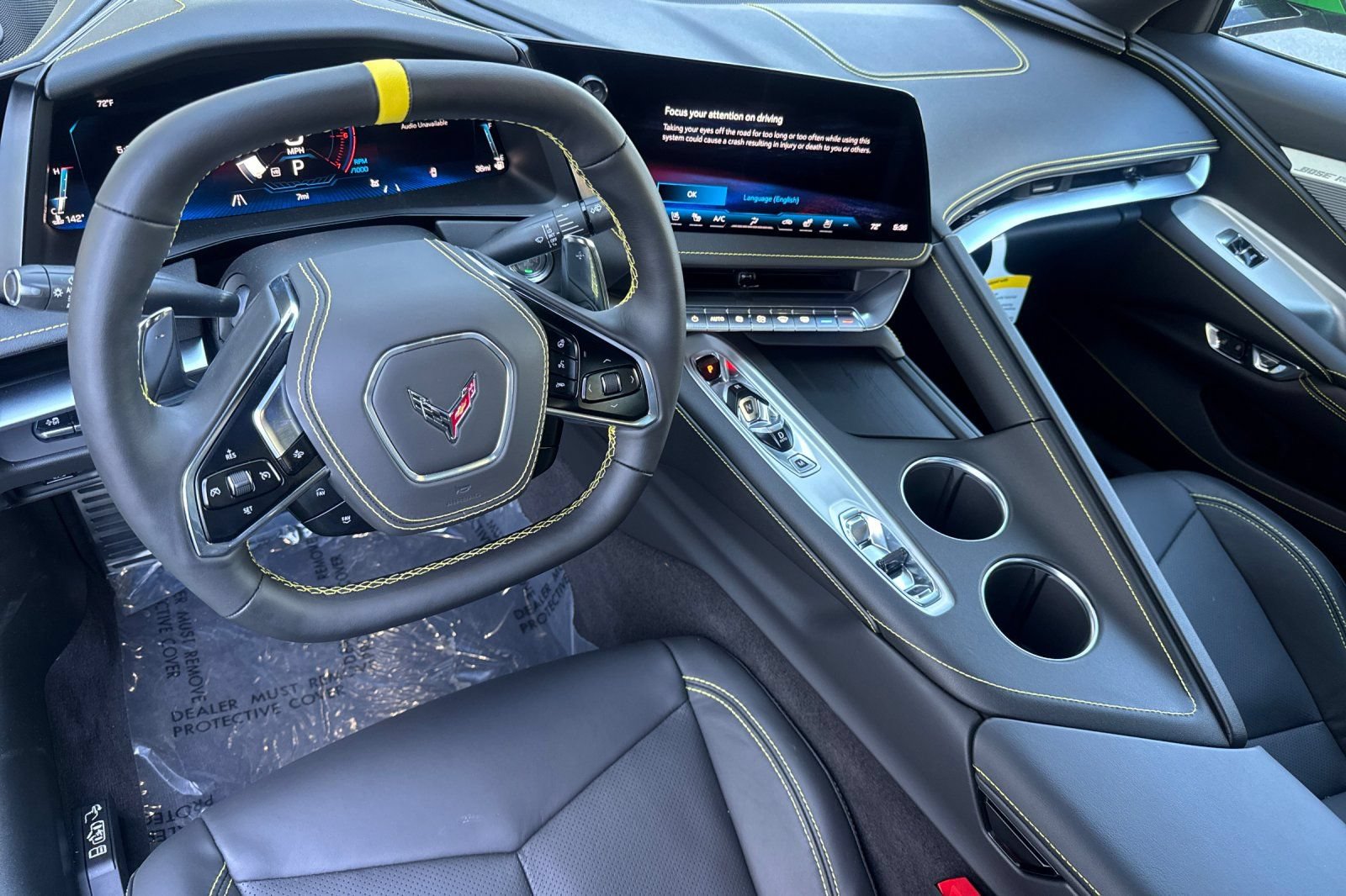 New 2026 Chevrolet Corvette Stingray Preferred Cpe w/ Z51 Performance Package RWD image 13