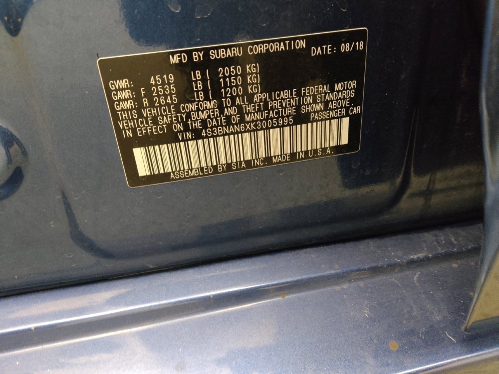 Used 2019 Subaru Legacy 2.5i Limited image 33