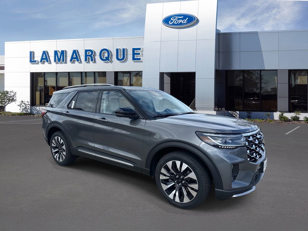 New 2026 Ford Explorer Platinum w/ LUX Leather Package