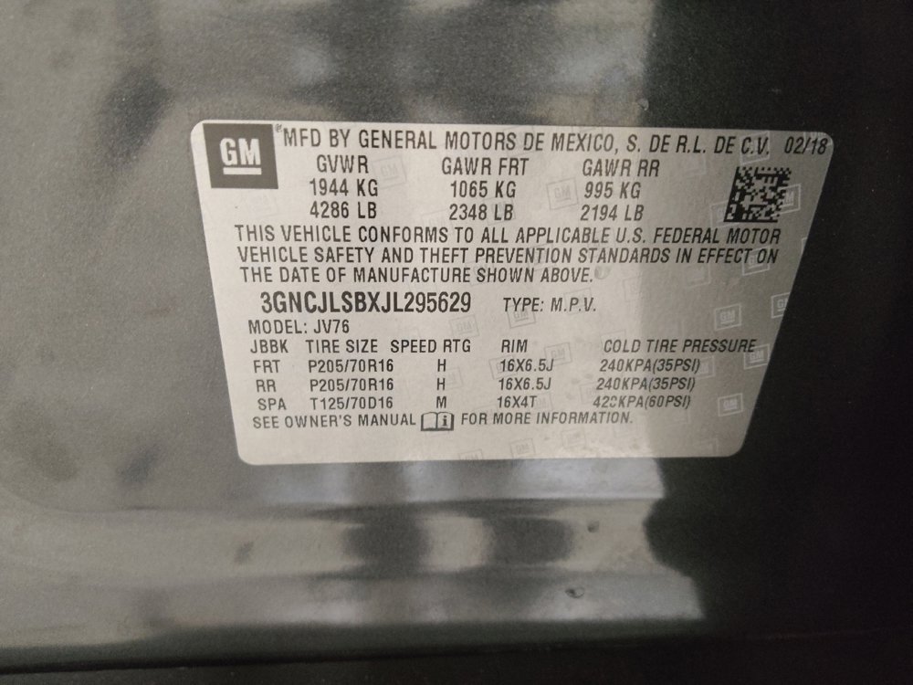 Used 2018 Chevrolet Trax LT w/ LT Convenience Package image 33