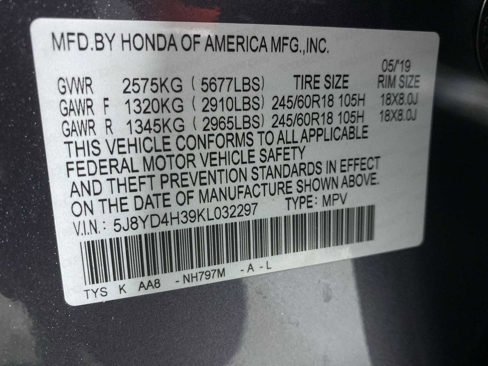 Used 2019 Acura MDX SH-AWD image 21