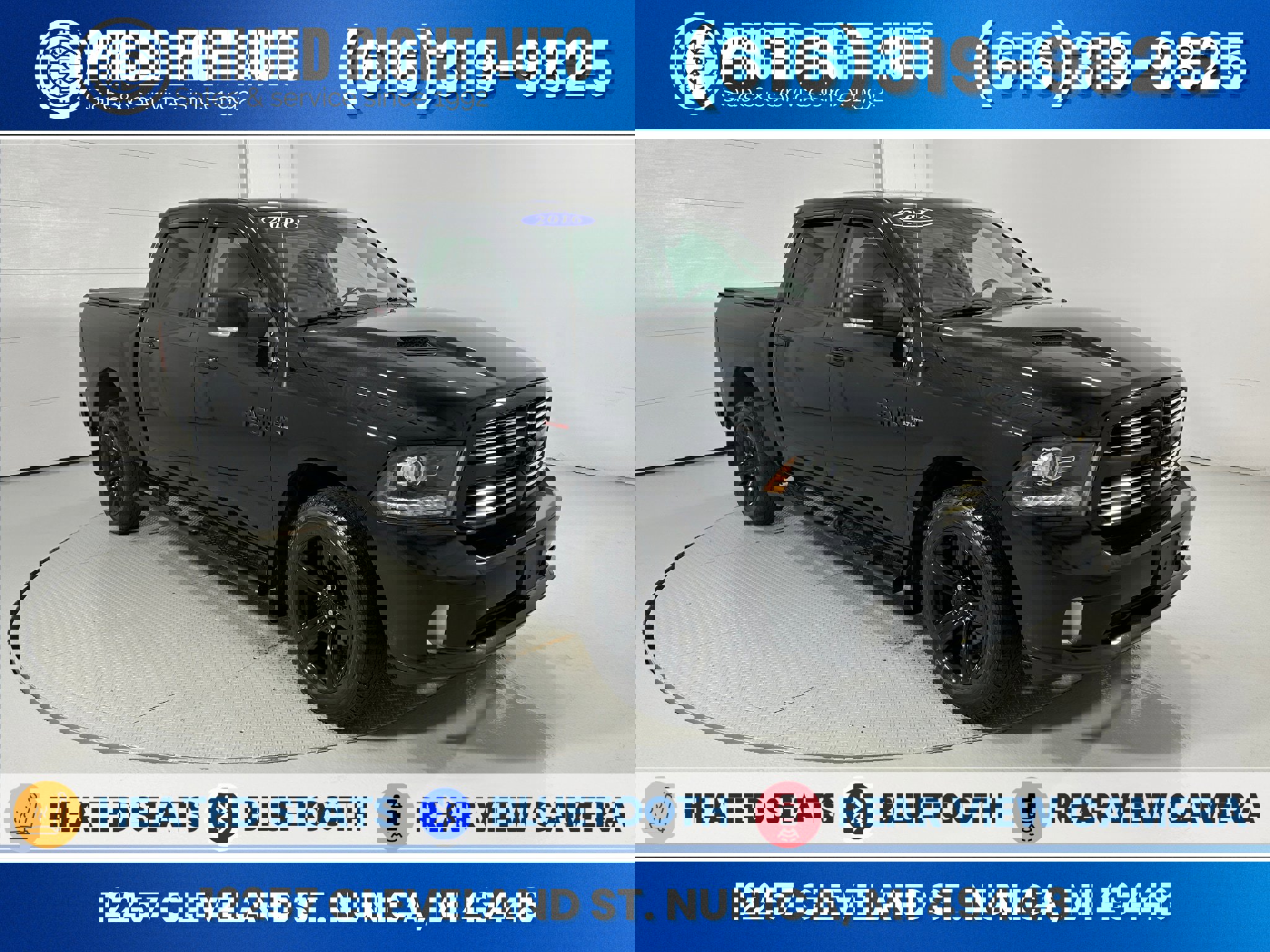 Used 2016 RAM 1500 Sport w/ Black Ram 1500 Sport Group image 1