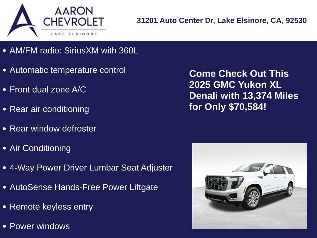 Used 2025 GMC Yukon XL Denali image 15