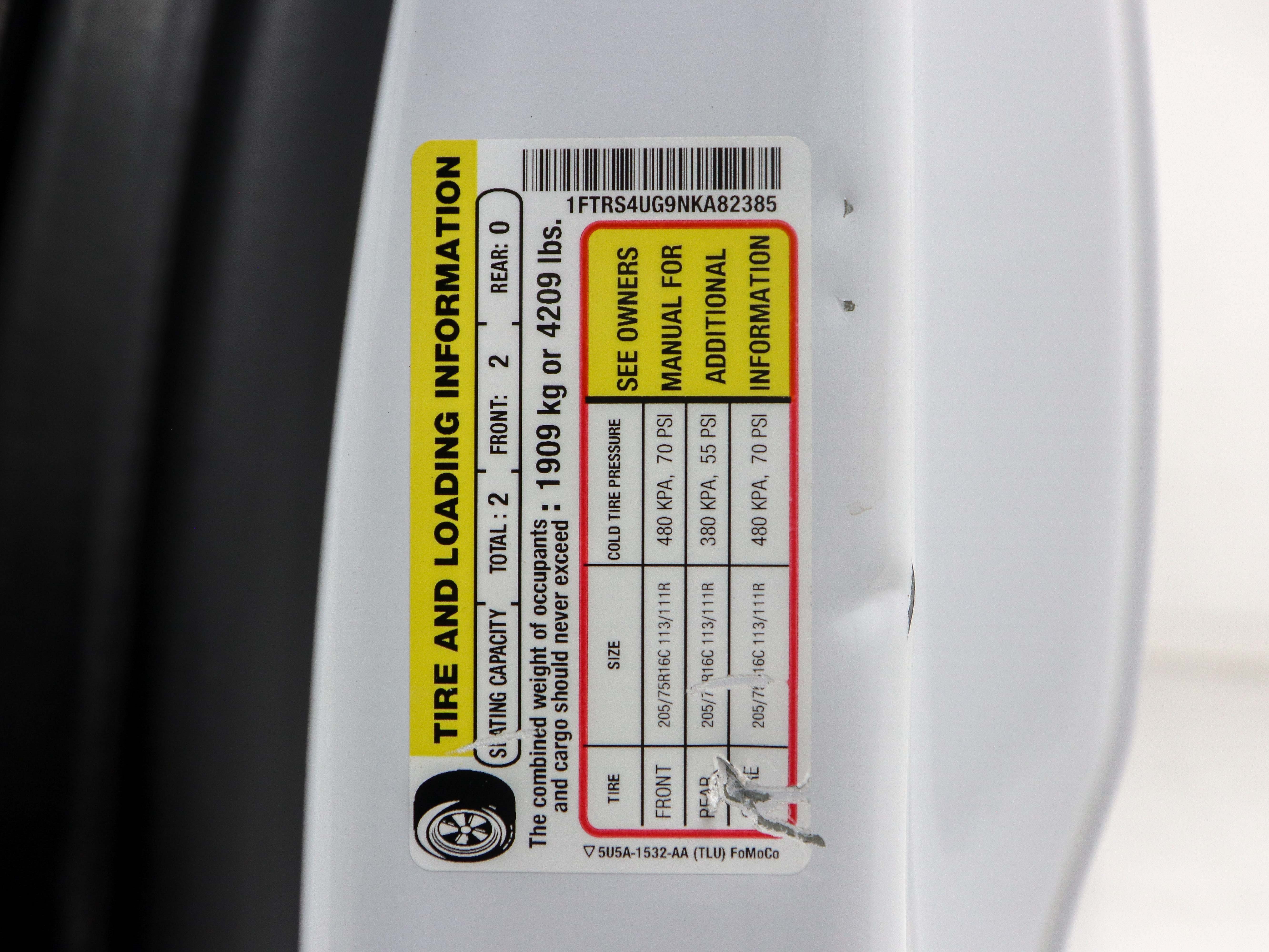 Used 2022 Ford Transit 350 148 High Roof Extended AWD w/ Load Area Protection Package image 31