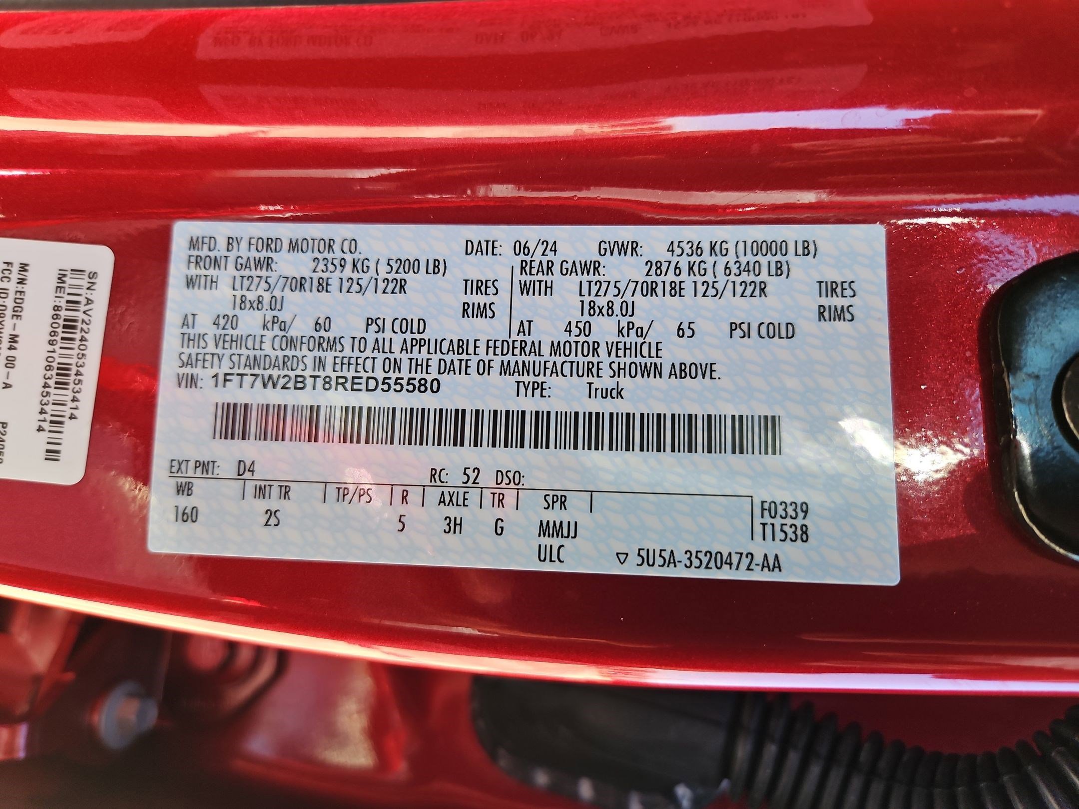 Used 2024 Ford F250 XLT w/ FX4 Off-Road Package image 31