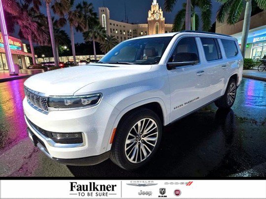 Used 2023 Jeep Grand Wagoneer L Series III w/ Rear Seat Video Group 1