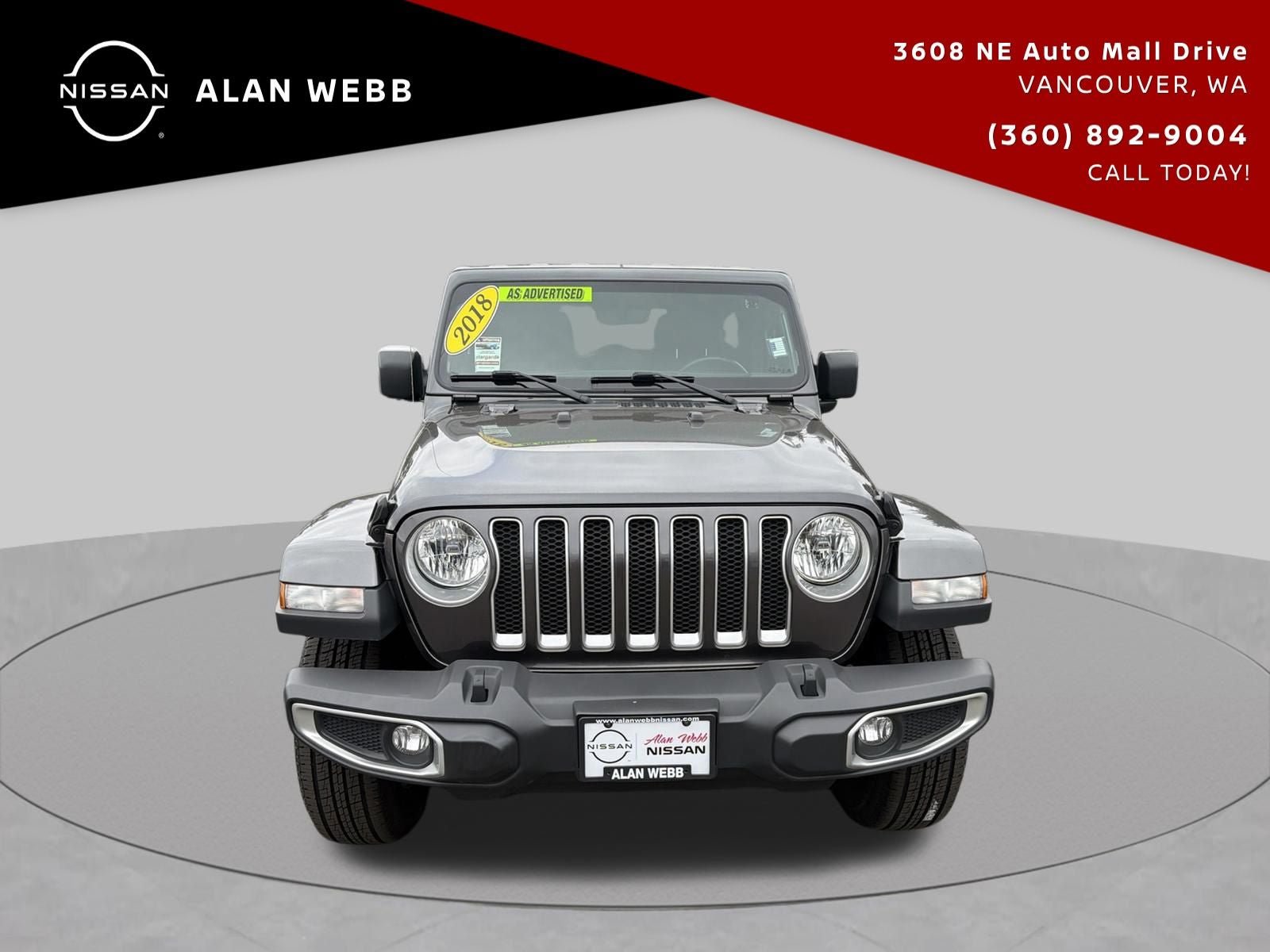 Used 2018 Jeep Wrangler Unlimited Sahara AWD/4WD image 8