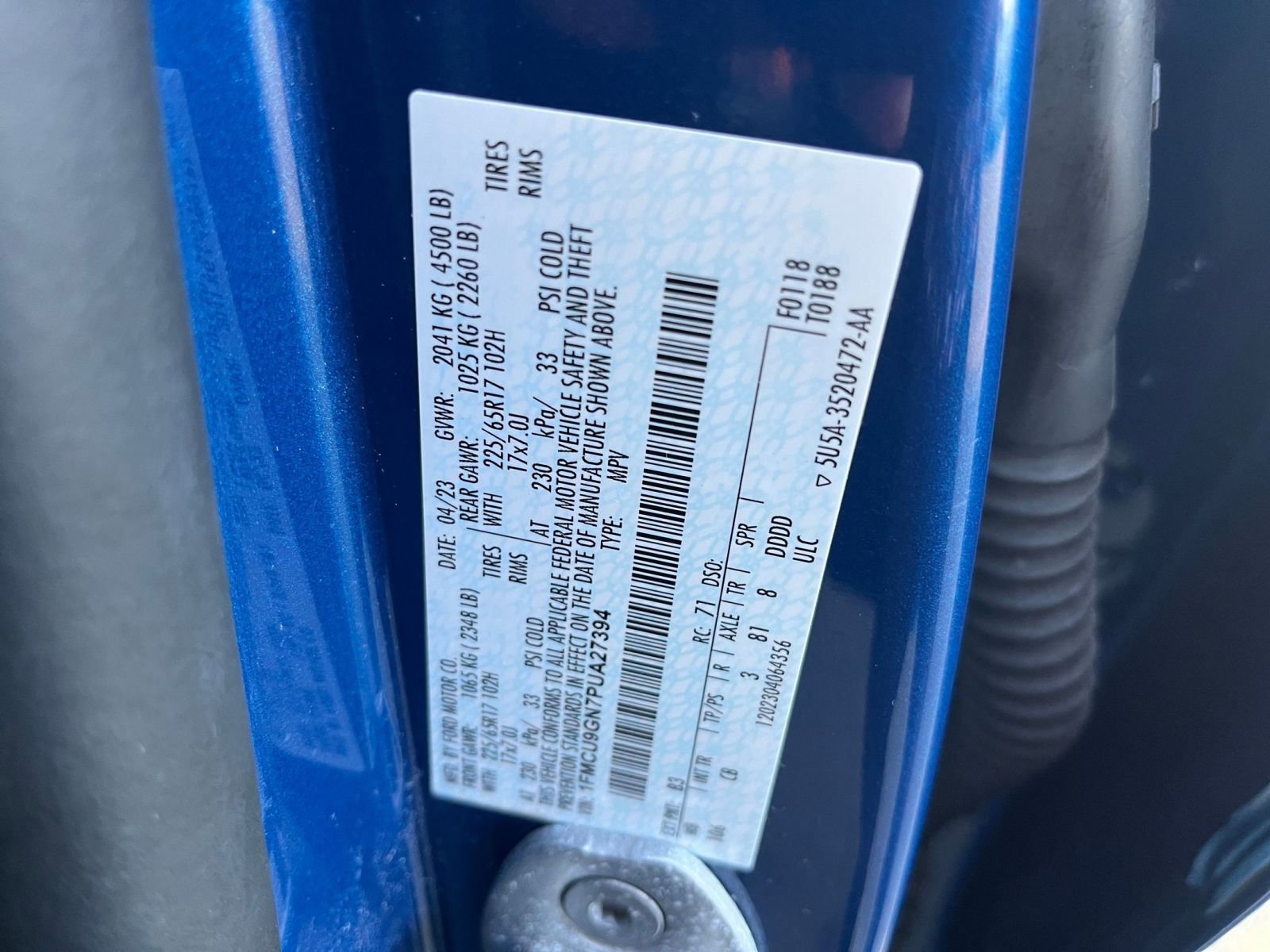 Used 2023 Ford Escape Active image 29