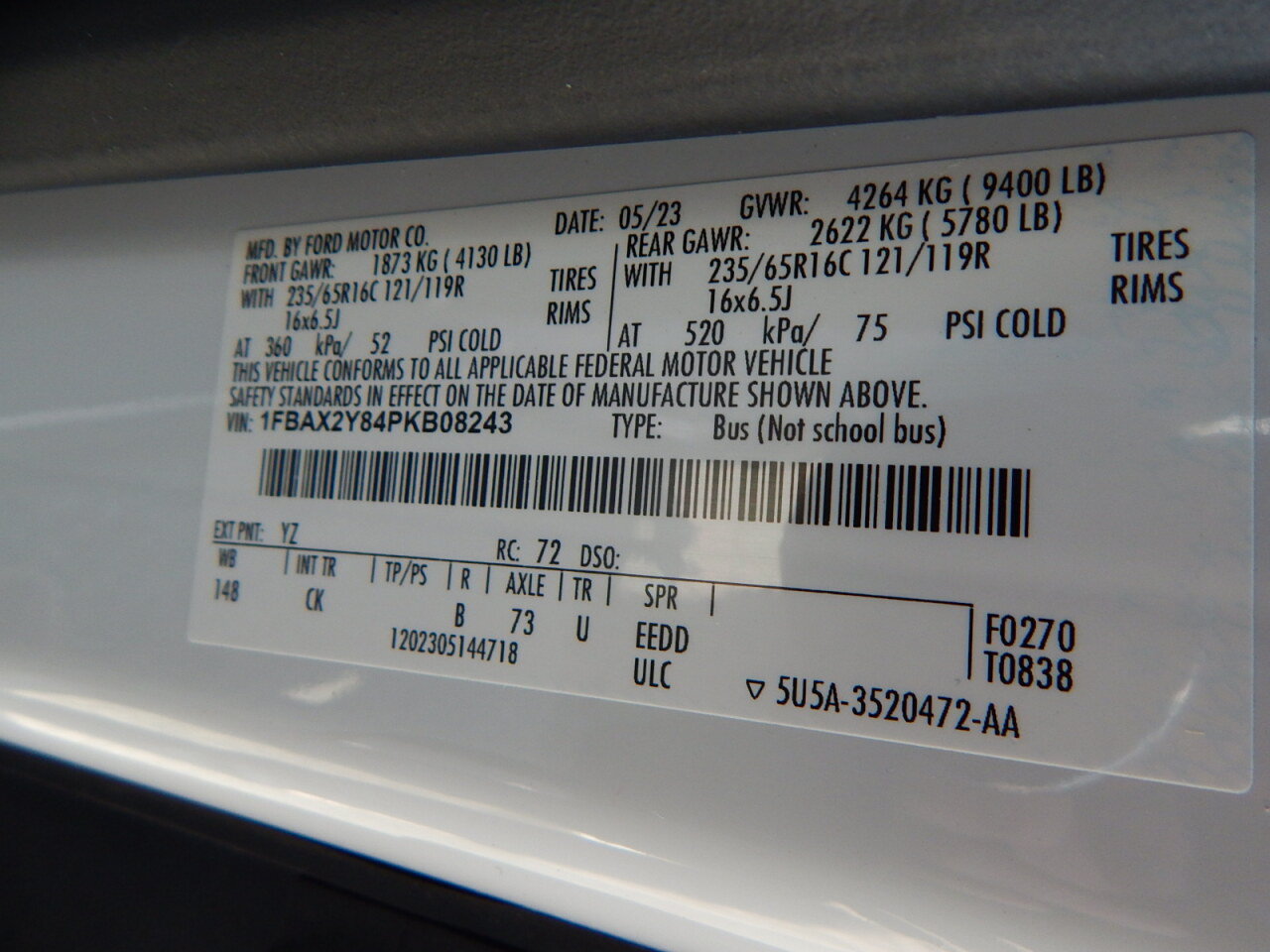 Used 2023 Ford Transit 350 XLT RWD image 29