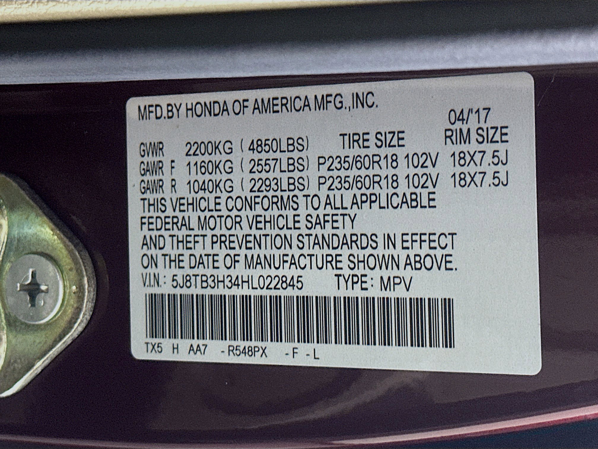 Used 2017 Acura RDX FWD image 12