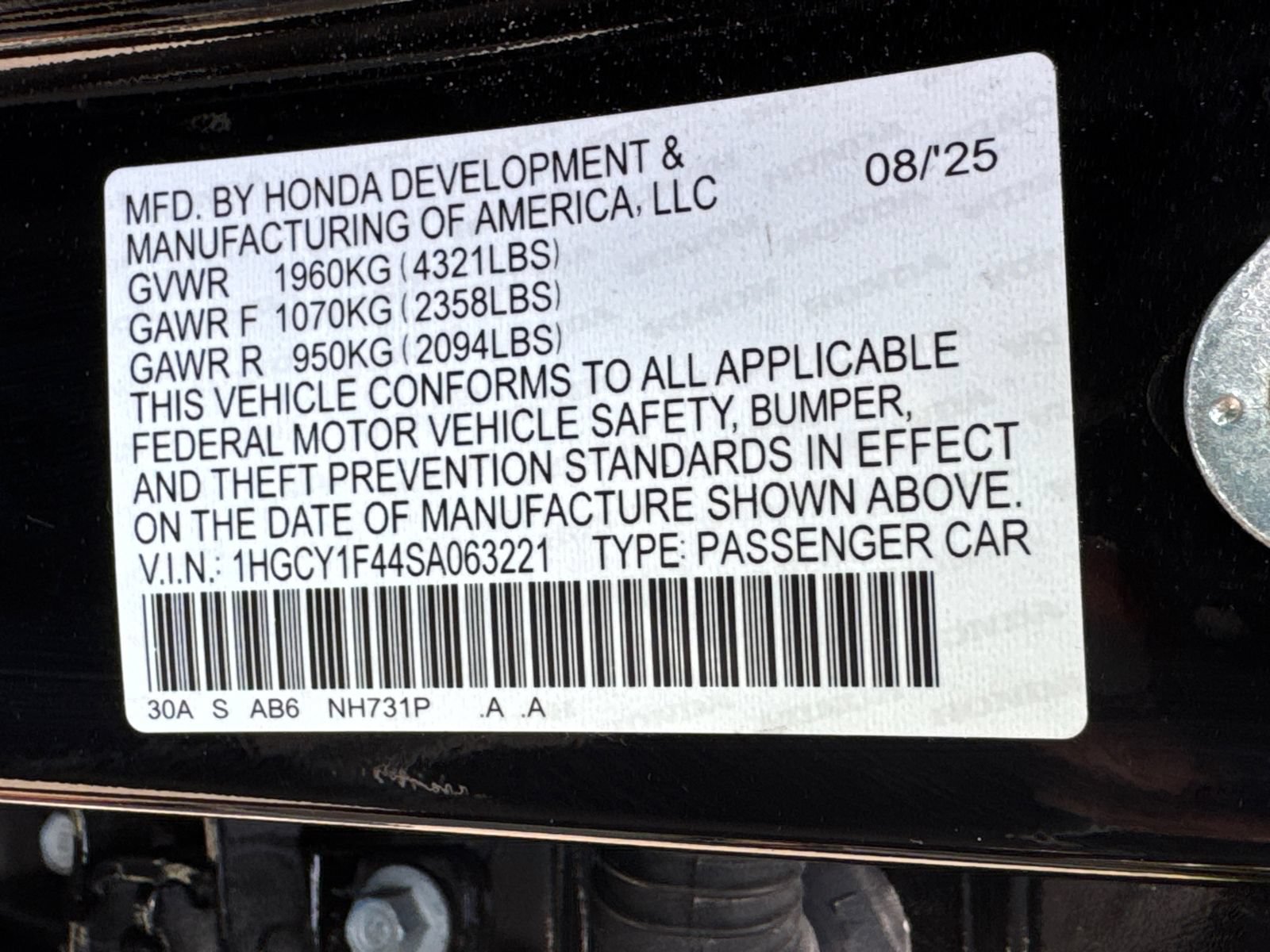 Used 2025 Honda Accord SE image 31