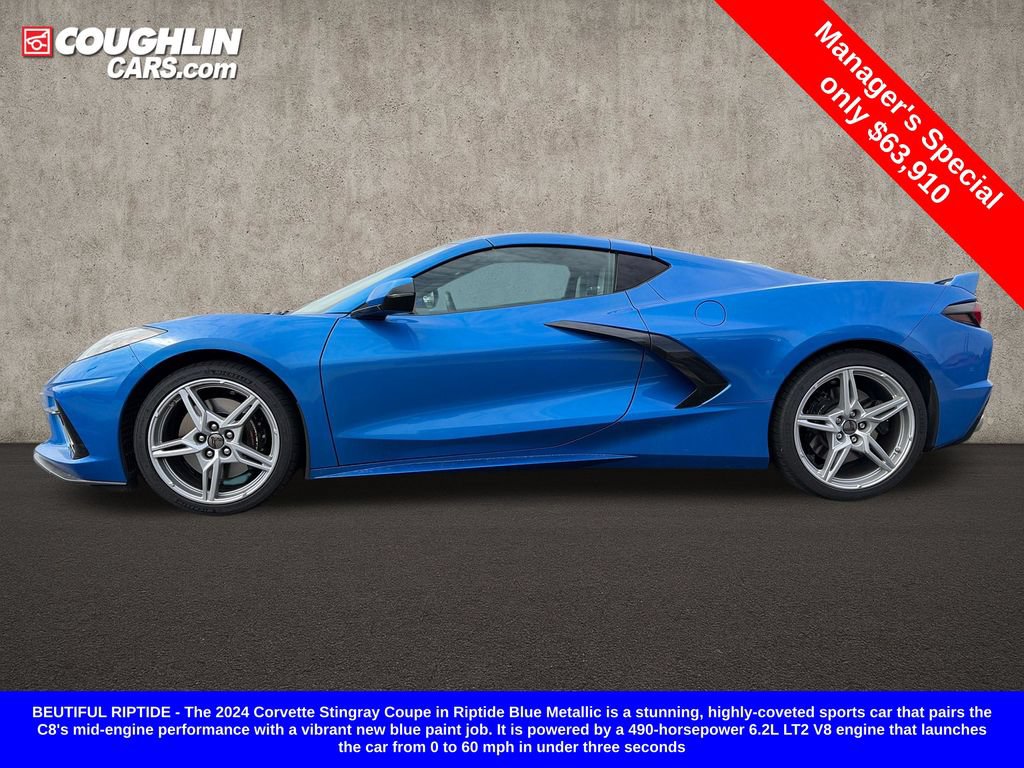 Used 2024 Chevrolet Corvette Stingray Coupe w/ Z51 Performance Package RWD image 4