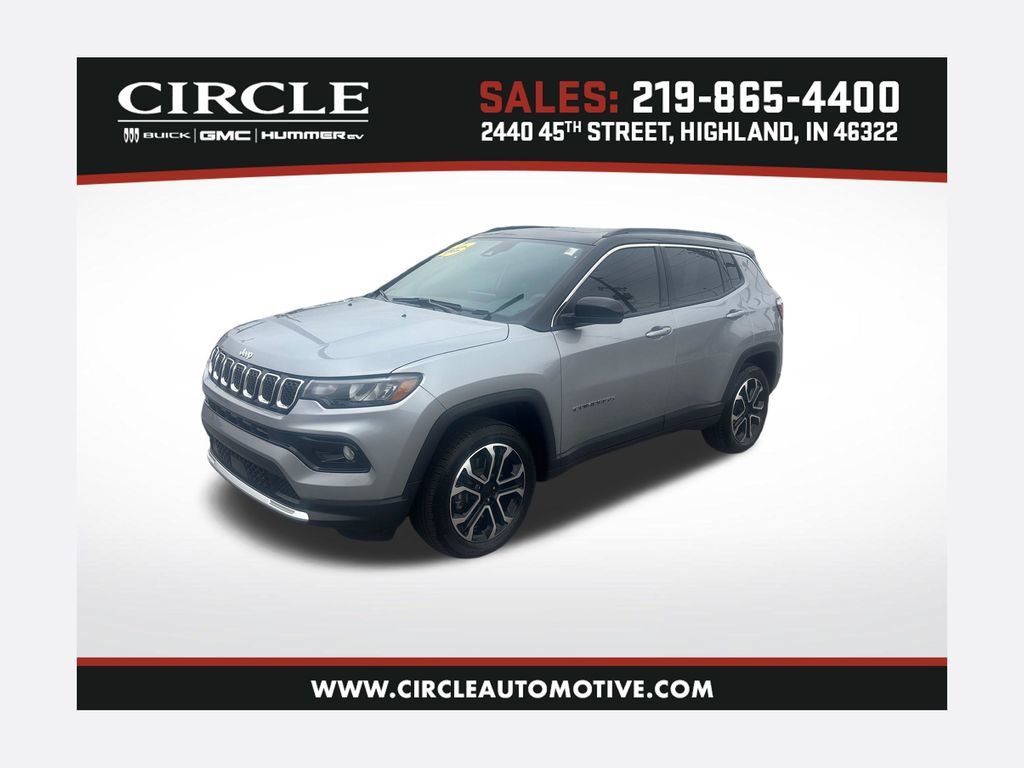 Used 2023 Jeep Compass Limited w/ Sun and Sound Group