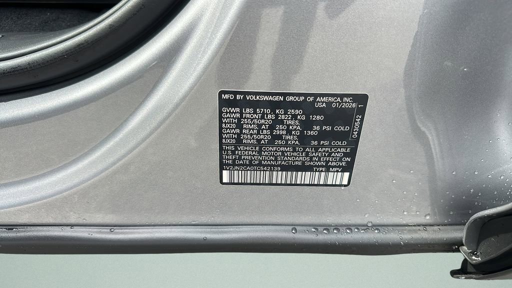 New 2026 Volkswagen Atlas SE image 27