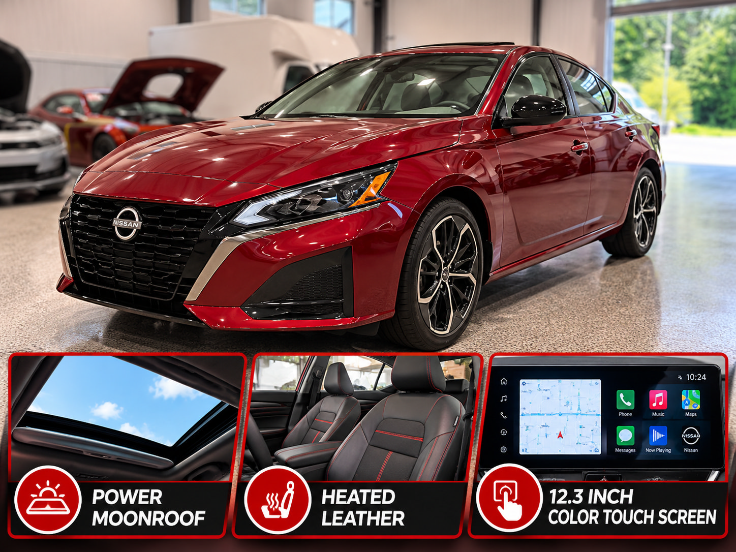 Used 2024 Nissan Altima 2.5 SR w/ SR Premium Package AWD/4WD image 1
