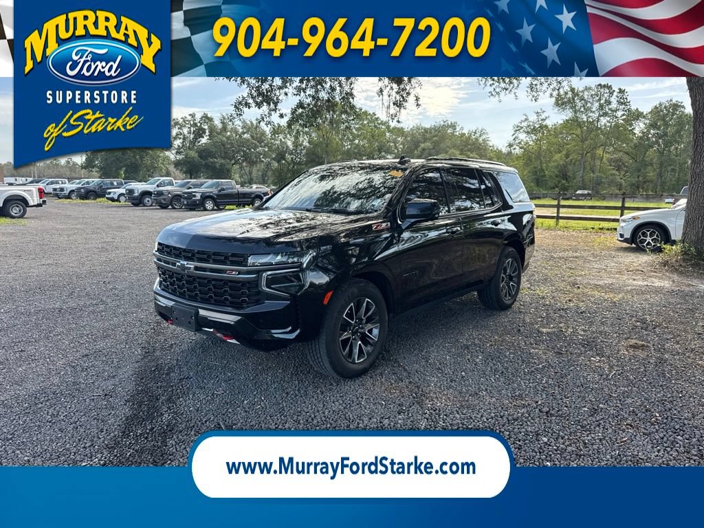 Used 2022 Chevrolet Tahoe Z71 w/ Z71 Off-Road Package AWD/4WD image 1