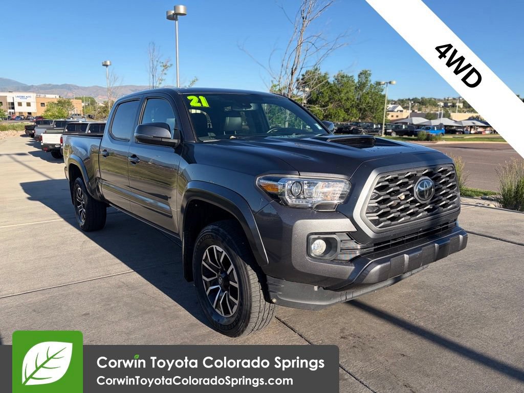 Used 2021 Toyota Tacoma 4x4 Double Cab w/ Tacoma SR5 Package image 1