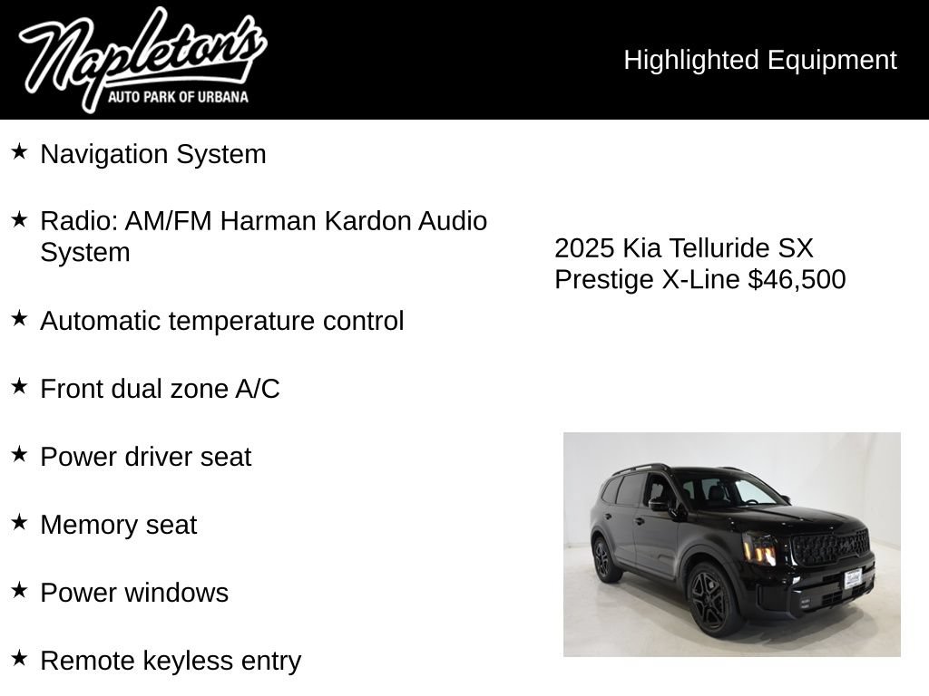 Used 2025 Kia Telluride SX Prestige X-Line AWD/4WD image 15