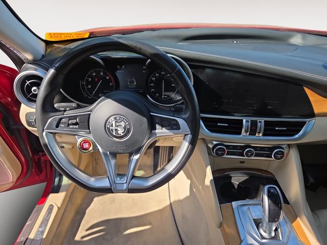 Used 2017 Alfa Romeo Giulia Ti w/ TI Lusso Light Wood Package RWD image 10