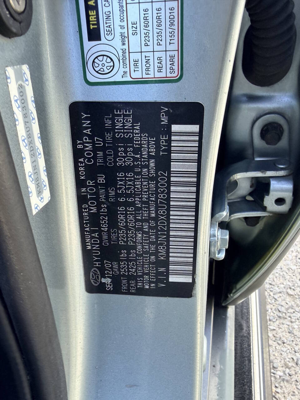 Used 2008 Hyundai Tucson SE FWD image 43