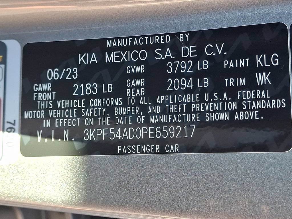 Used 2023 Kia Forte GT-Line w/ GT-Line Premium Package FWD image 29