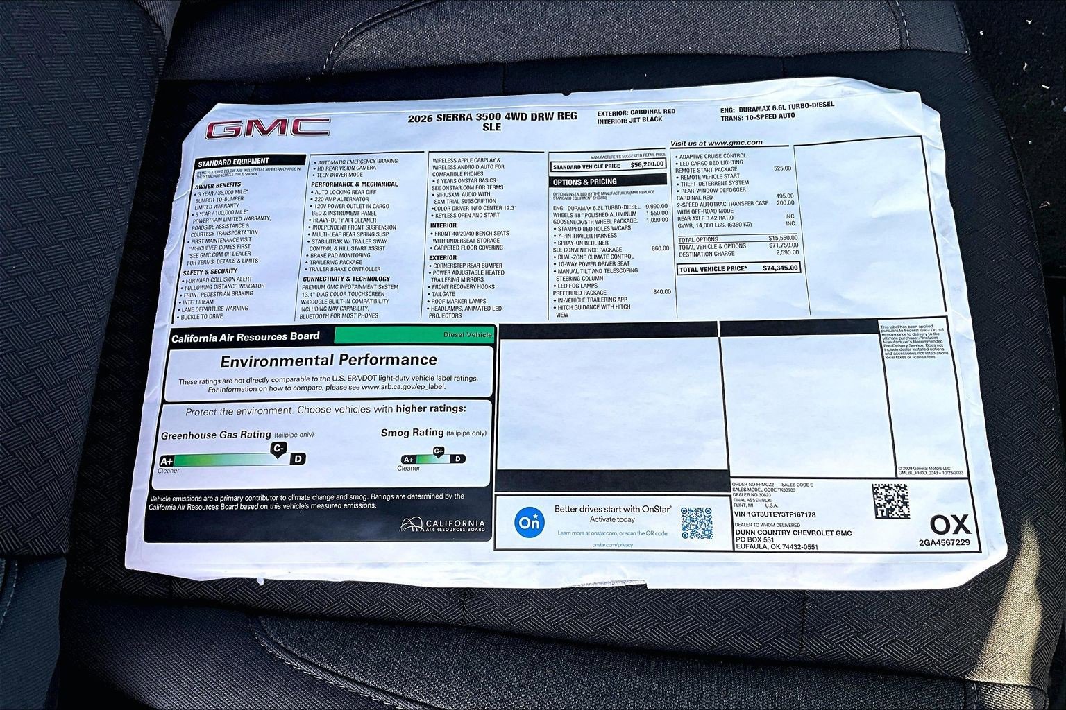 New 2026 GMC Sierra 3500 SLE image 13