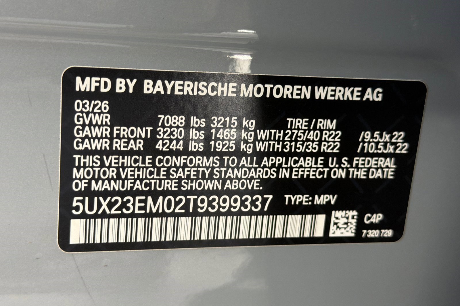 New 2026 BMW X7 xDrive40i w/ Executive Package image 20