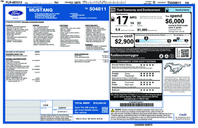 New 2026 Ford Mustang Dark Horse w/ Dark Horse Handlin Package RWD image 25