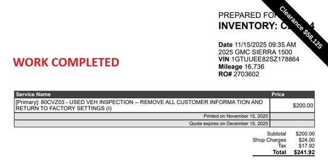 Used 2025 GMC Sierra 1500 AT4 w/ AT4 Premium Package image 8