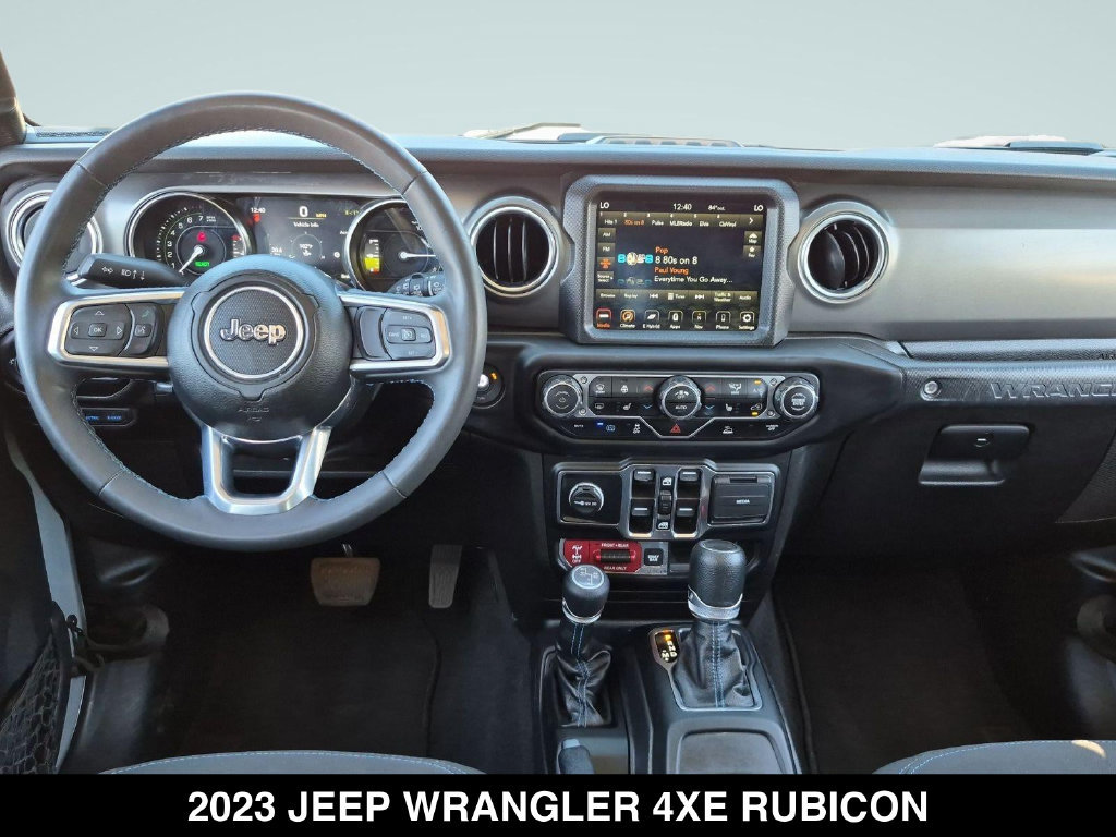 Used 2023 Jeep Wrangler Unlimited Rubicon 4xe w/ Cold Weather Group AWD/4WD image 13