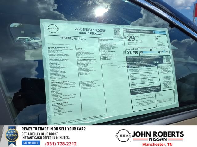New 2026 Nissan Rogue SV w/ Rock Creek Premium Package AWD/4WD image 18