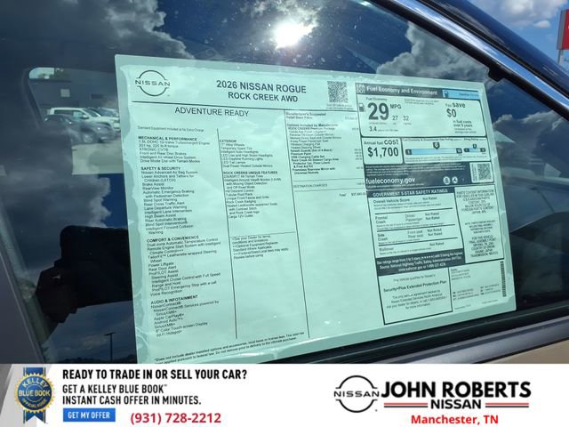 New 2026 Nissan Rogue SV w/ Rock Creek Premium Package image 18